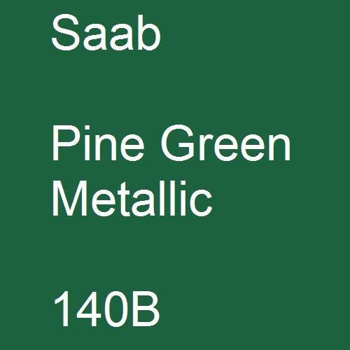 Saab, Pine Green Metallic, 140B.